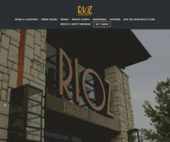 Rioz.com(Rioz Brazilian Steakhouse) Screenshot