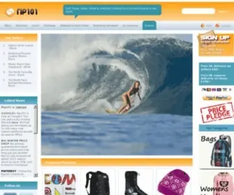 Rip101.com(Surf clothing) Screenshot