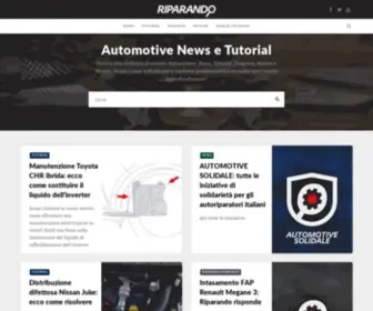 Riparando.it(Il Sito di Automotive News e Tutorial) Screenshot