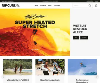 Ripcurl.com(Shop Surf Apparel) Screenshot