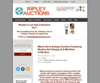 Ripleyauctions.com(Ripley Auctions) Screenshot