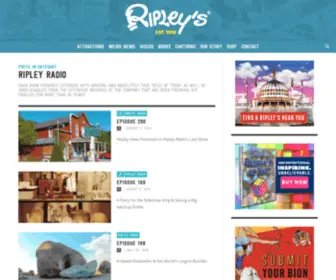 Ripleyoddcast.com(Ripley Radio) Screenshot