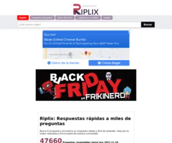 Riplix.com(Preguntas y Respuestas) Screenshot