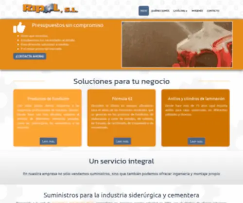 Ripol.net(Suministros industriales online) Screenshot