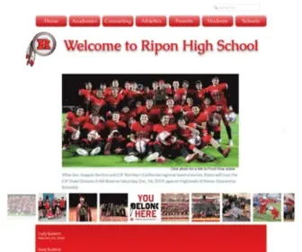 Riponhigh.net(Ripon-high-school) Screenshot