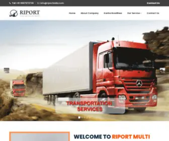 Riportindia.com(Kanha Group) Screenshot