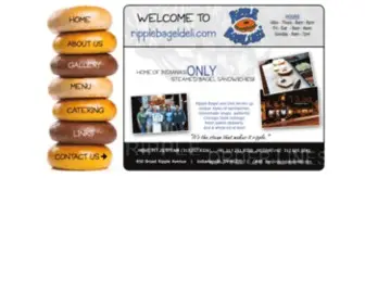 Ripplebageldeli.com(Ripple Bagel & Deli) Screenshot