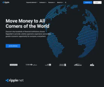 Ripple.com.sl(Instantly Move Money to All Corners of the World) Screenshot