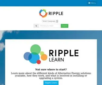 Rippledesign.studio(Ripple alternative energy) Screenshot