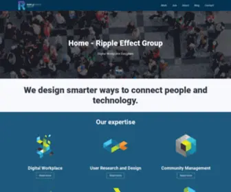 Rippleffectgroup.com(Ripple Effect Group) Screenshot