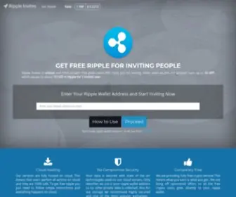 Rippleinvites.com(Earn Free Ripple) Screenshot