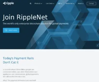 Ripplelabs.com(Instantly Move Money to All Corners of the World) Screenshot