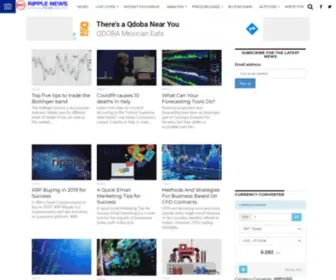 Ripplenews.tech(Ripple News Tech) Screenshot