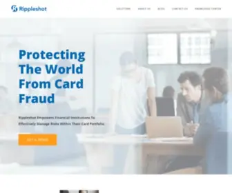 Rippleshot.com(Stop card fraud before it happens) Screenshot