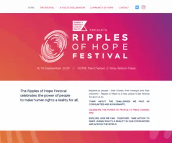 Ripplesofhopefestival.org(Ripples of Hope Festival) Screenshot