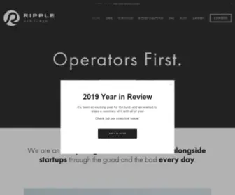 Rippleventures.ca(Ripple Ventures) Screenshot