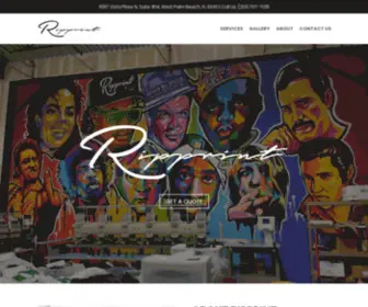 Ripprint.com(Screen Printing & Embroidery) Screenshot