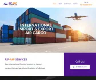 Riprapservices.com(RIP-RAP SERVICES) Screenshot