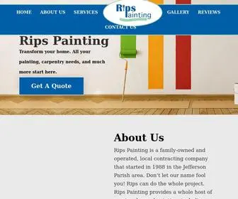 Ripspainting.com(Rips Painting) Screenshot