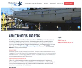 Riptac.org(Rhode Island PTAC) Screenshot