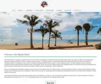 Riptidehotel.com(Riptide Hotel) Screenshot