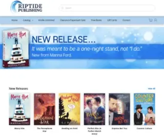 Riptidepublishing.com(Riptide Publishing) Screenshot