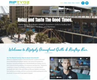 Riptydz.com(Myrtle Beach Restaurant) Screenshot