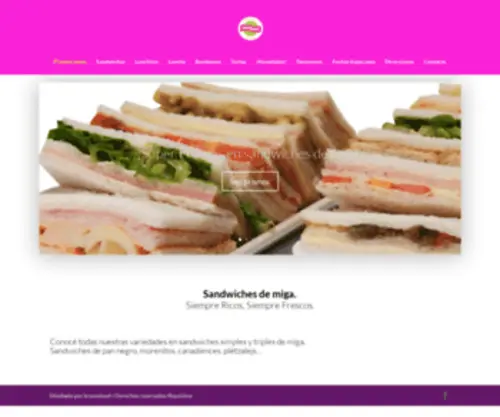 Riquisimoweb.com.ar(Panadería y Confitería Riquísimo) Screenshot