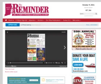 Rireminder.com(Reminder) Screenshot
