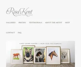 Risakent.com(Risa Kent) Screenshot