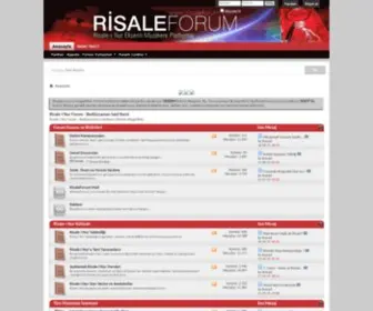 Risaleforum.com(Risale-i Nur Forum) Screenshot