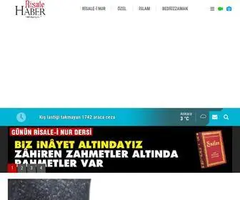 Risalehaber.com(Risale Haber; Bediüzzaman Said Nursi) Screenshot