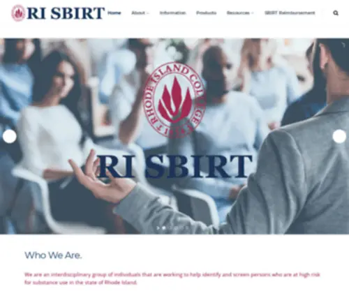 Risbirt.org(RI SBIRT) Screenshot