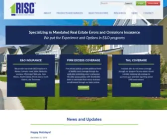 Risceo.com(Rice Insurance Services Company(RISC)) Screenshot