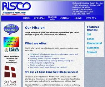 Riscoinc.com(Richmond Industrial Supply Co) Screenshot