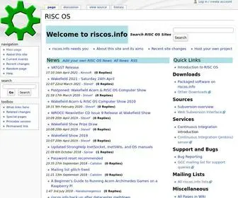 Riscos.info(RISC OS) Screenshot