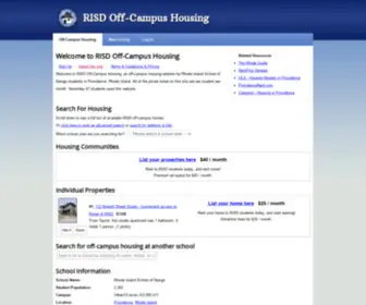 Risdoffcampus.com(RISD Off) Screenshot