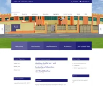 Risdubai.org(Rajagiri International School) Screenshot