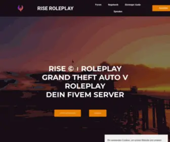 Rise-Roleplay.eu(Rise Roleplay) Screenshot