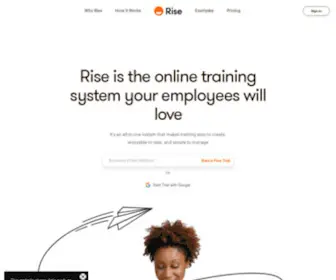 Rise.com(The Online Training System Your Employees Will Love) Screenshot