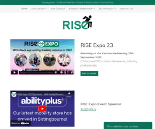 Rise4Disability.com(Rise4Disability) Screenshot