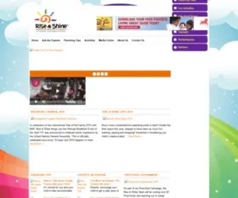 Riseandshine-Expo.com(Rise & Shine) Screenshot