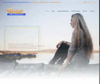 Riseclinic.ca(West Island Psychotherapy) Screenshot