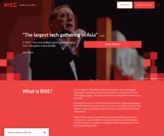 Riseconf.com(HONG KONG 2021) Screenshot