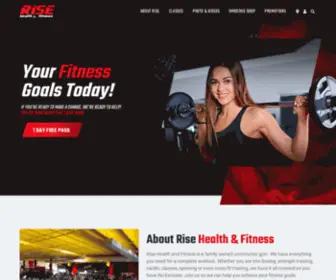 Risefitnessmiami.com(Just another WordPress site) Screenshot