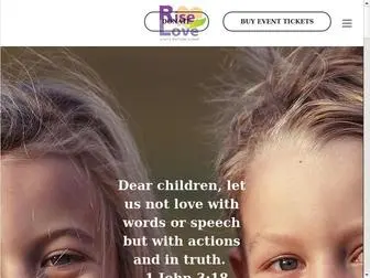 Riseinlovecenter.org(A center for those in need) Screenshot