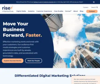 Riseinteractive.com(Digital Marketing Agency) Screenshot