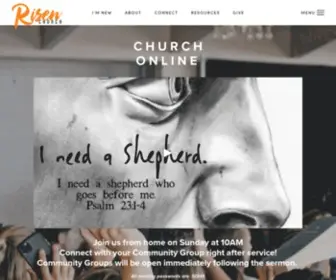 Risenchurchvb.com(Risen Church) Screenshot