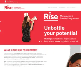 Riseprogram.rs(Management Trainee Programme) Screenshot