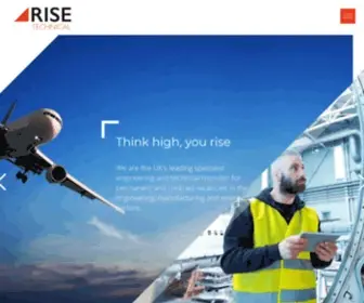 Risetechnical.co.uk(Engineering & Technical Recruitment) Screenshot